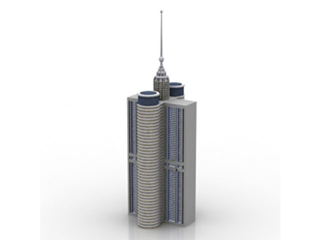 Free Building N76 3D model For Architecture 3Ds Max Model Download